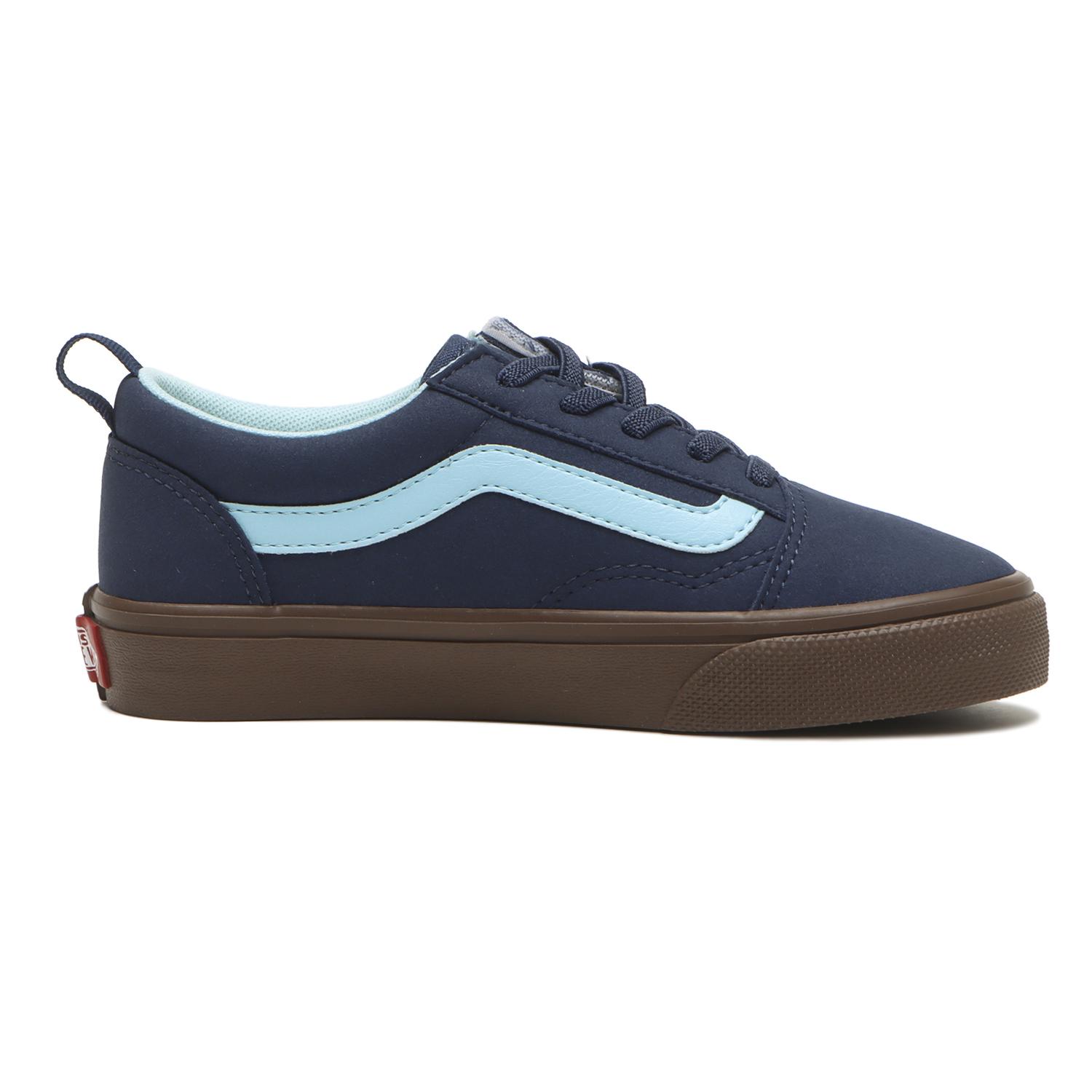 キッズ 【VANS】 ヴァンズ 17-22(H) OLD SKOOL オールドスクール V36PS BLACK/MINT MIDNIGHT/LT.BLU
