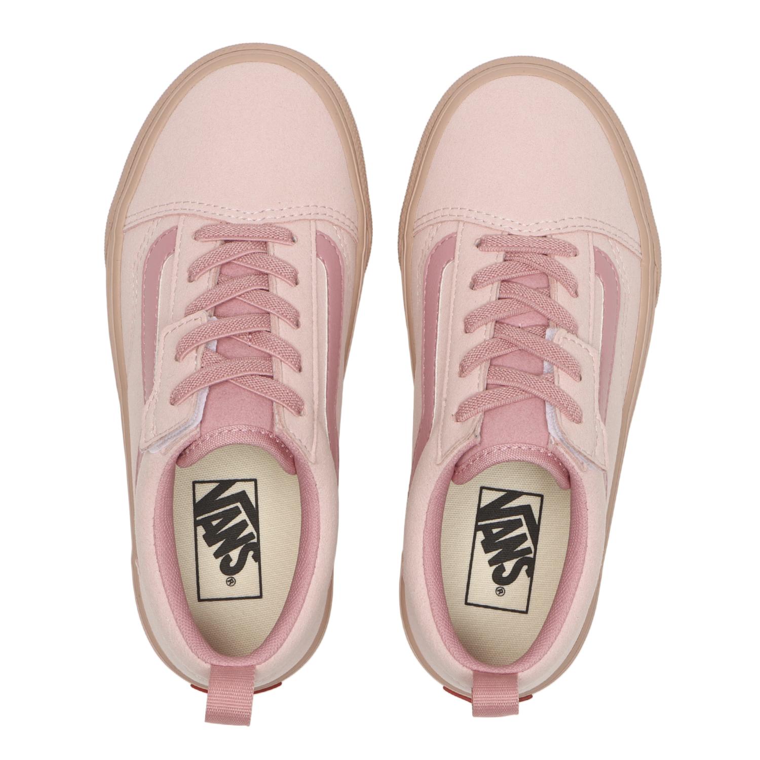 キッズ 【VANS】 ヴァンズ 17-22(H) OLD SKOOL オールドスクール V36PS BLACK/MINT PINK/D.PINK