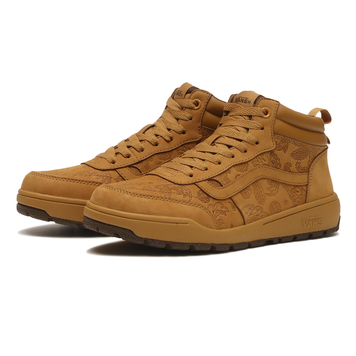 ≪VANS BOOTS SNEAKER≫ 【VANS】 ヴァンズ TYSON HI タイソンハイ V8615 RF FOREST.NGT/BLK WHEAT/PAISLEY