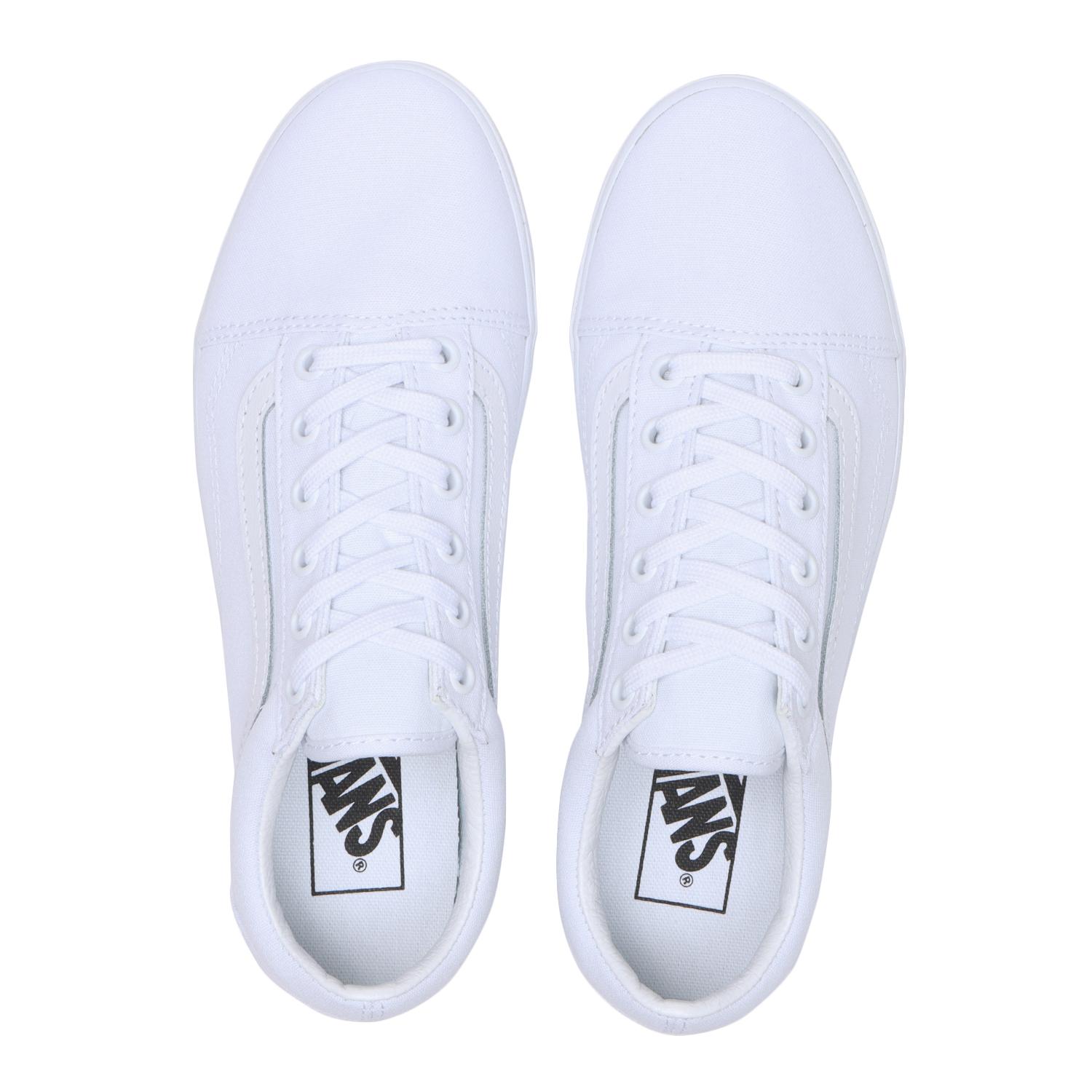 【VANS】 ヴァンズ OLD SKOOL LOWPRO オールドスクール VN000D0EWWW WHITE/WHITE WHITE/WHITE