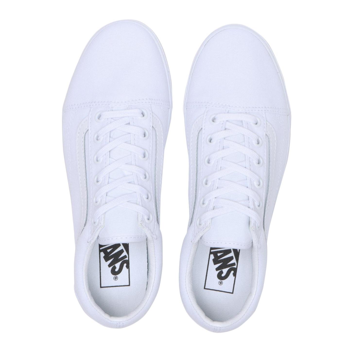 【VANS】 ヴァンズ OLD SKOOL LOWPRO オールドスクール VN000D0EWWW WHITE/WHITE WHITE/WHITE