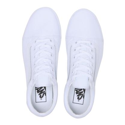 【VANS】 ヴァンズ OLD SKOOL LOWPRO オールドスクール VN000D0EWWW WHITE/WHITE WHITE/WHITE