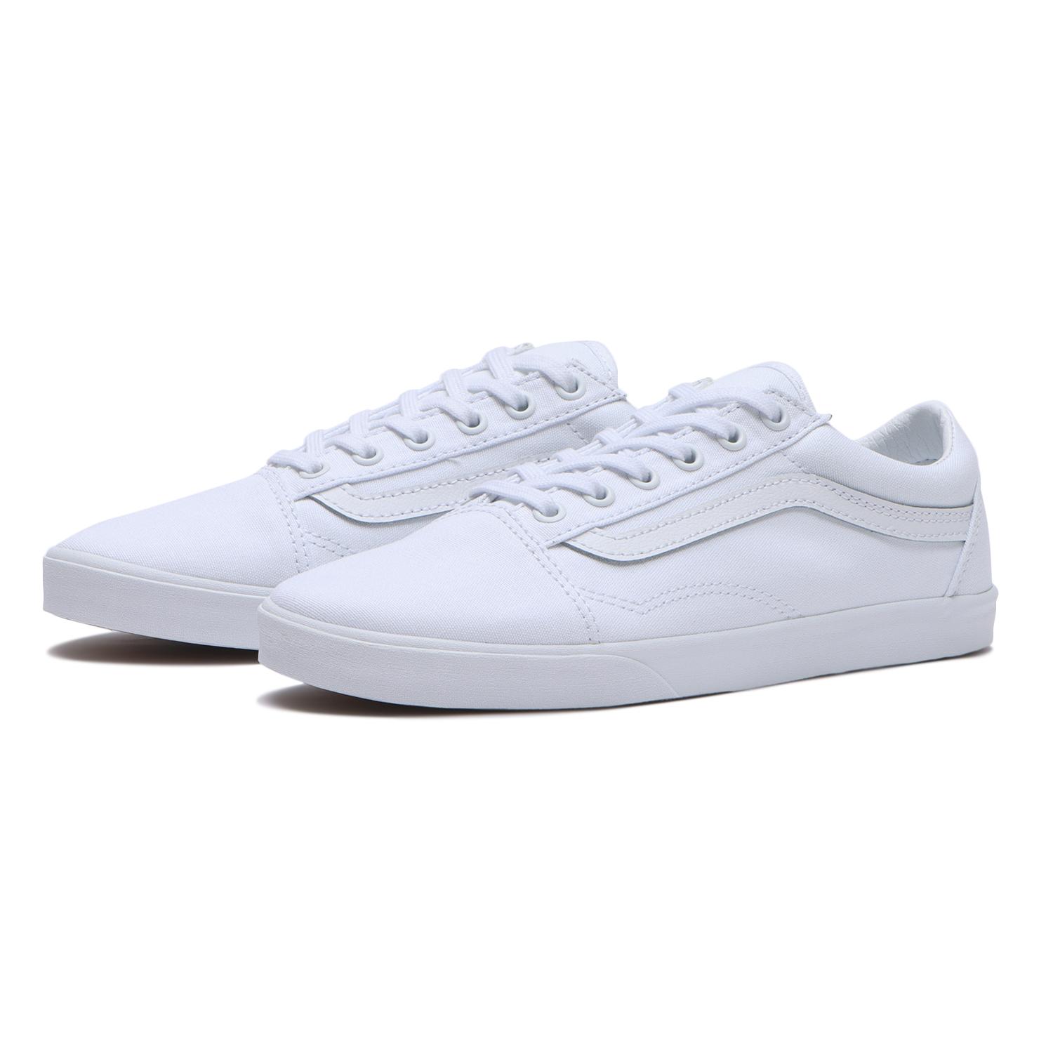 【VANS】 ヴァンズ OLD SKOOL LOWPRO オールドスクール VN000D0EWWW WHITE/WHITE WHITE/WHITE