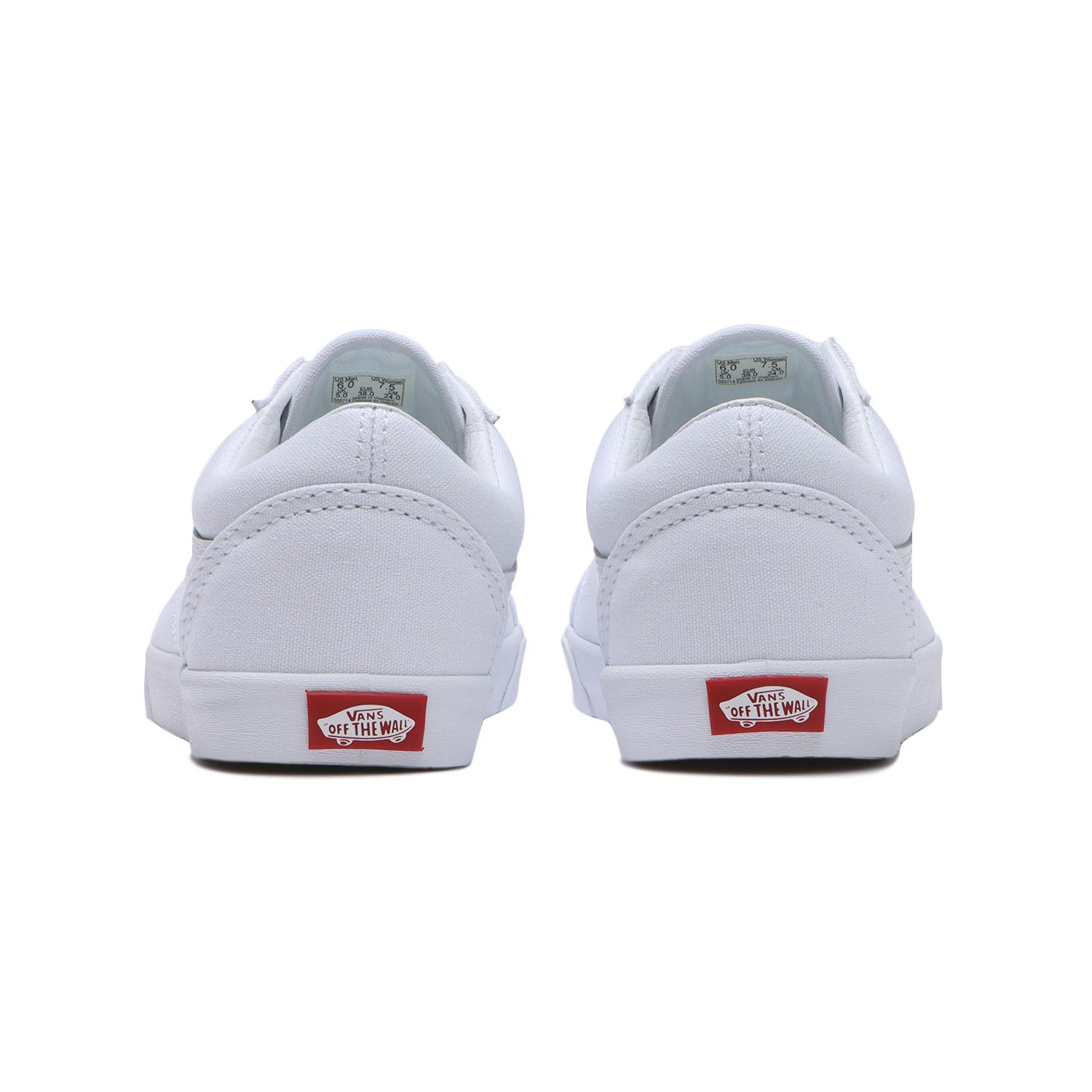 【VANS】 ヴァンズ OLD SKOOL LOWPRO オールドスクール VN000D0EWWW WHITE/WHITE WHITE/WHITE