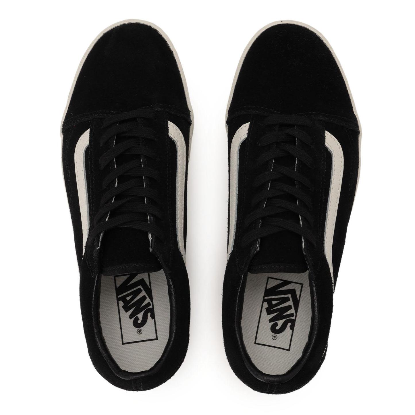 【VANS】 ヴァンズ OLD SKOOL LOWPRO オールドスクール VN000D0E1KP BLACK/MARSHMALL BLACK/MARSHMALL