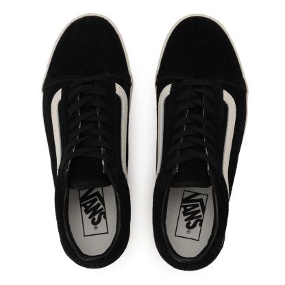 【VANS】 ヴァンズ OLD SKOOL LOWPRO オールドスクール VN000D0E1KP BLACK/MARSHMALL BLACK/MARSHMALL