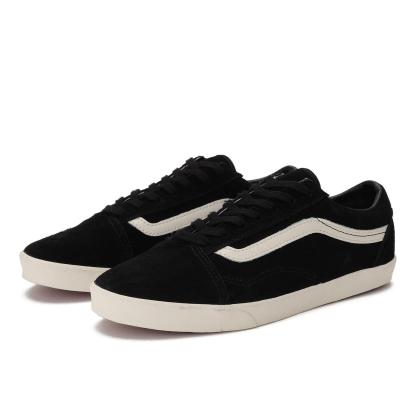 【VANS】 ヴァンズ OLD SKOOL LOWPRO オールドスクール VN000D0E1KP BLACK/MARSHMALL BLACK/MARSHMALL