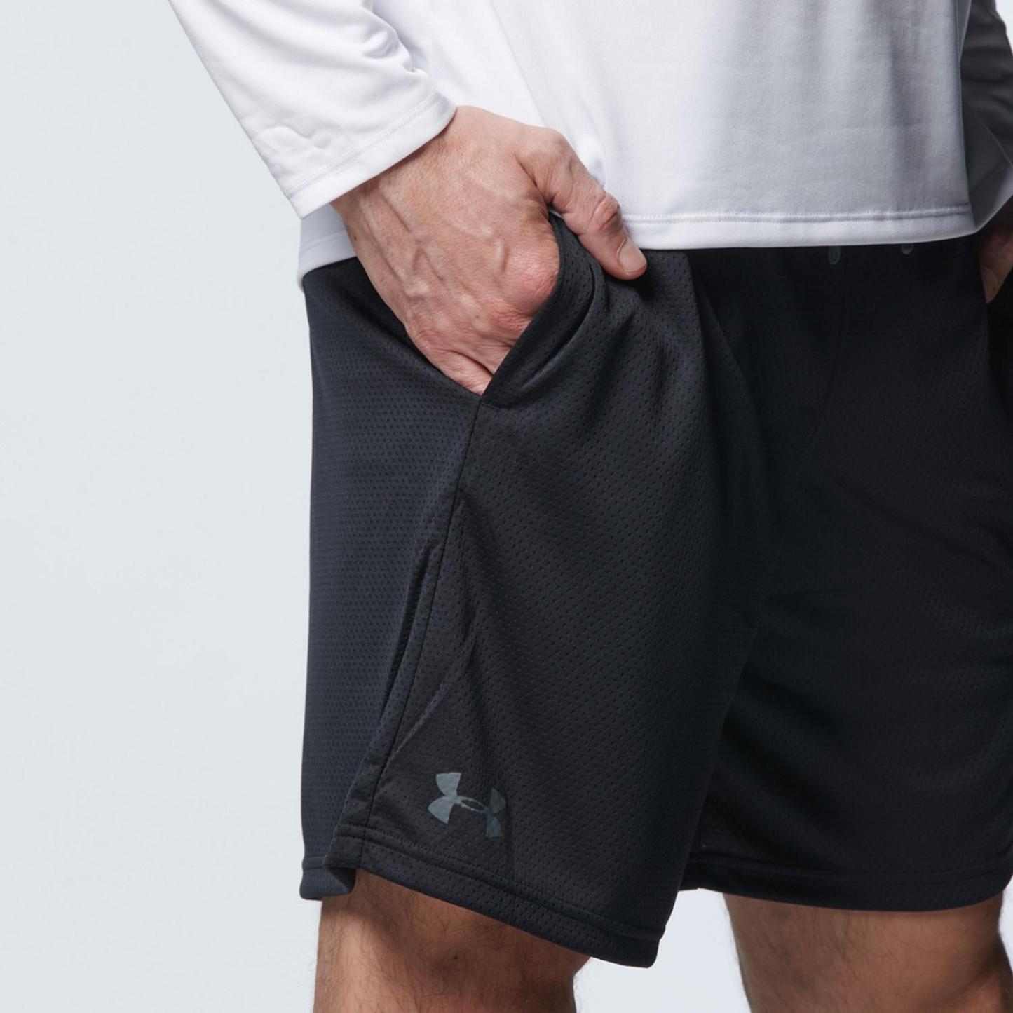 【UNDER ARMOUR】 アンダーアーマー M UA Tech Mesh Shorts ショートパンツ 1358564 001BLK/PCG 001BLK/PCG