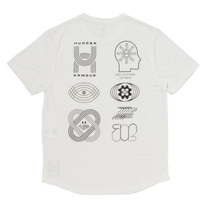 【UNDER ARMOUR】 アンダーアーマー M UA RUN ANYWHERE TEE ショートスリーブ 1386617 304MHG/VVM/BLK 100WHT/TGR/BLK