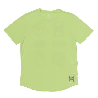 【UNDER ARMOUR】 アンダーアーマー M UA RUN ANYWHERE TEE ショートスリーブ 1386617 304MHG/VVM/BLK 304MHG/VVM/BLK