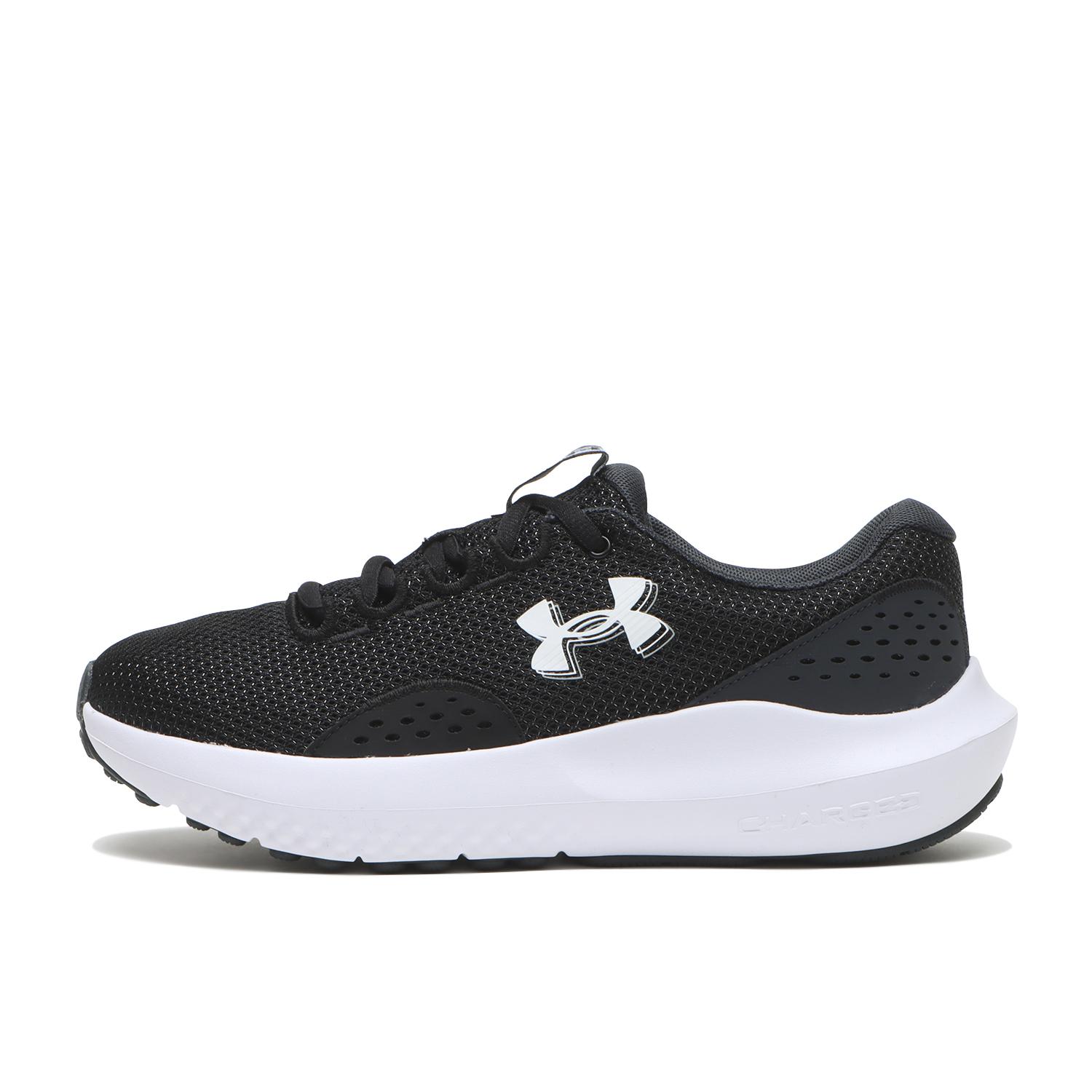 レディース 【UNDER ARMOUR】 アンダーアーマー W UA W Charged Surge 4 WIDE サージ4エクストラワイド 3028571 101WHT/DSG/MSV 001BLK/ANC/WHT