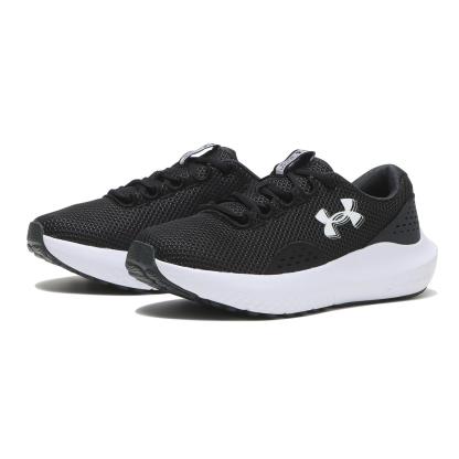 レディース 【UNDER ARMOUR】 アンダーアーマー W UA W Charged Surge 4 WIDE サージ4エクストラワイド 3028571 101WHT/DSG/MSV 001BLK/ANC/WHT