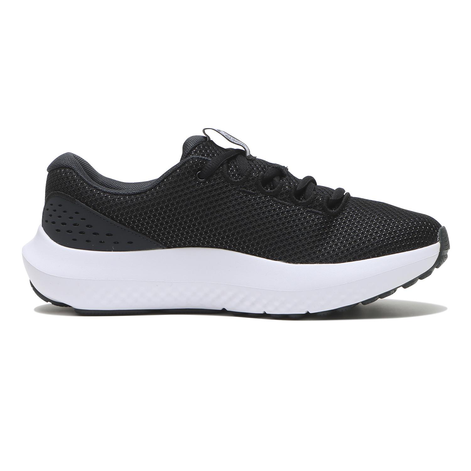 レディース 【UNDER ARMOUR】 アンダーアーマー W UA W Charged Surge 4 WIDE サージ4エクストラワイド 3028571 101WHT/DSG/MSV 001BLK/ANC/WHT