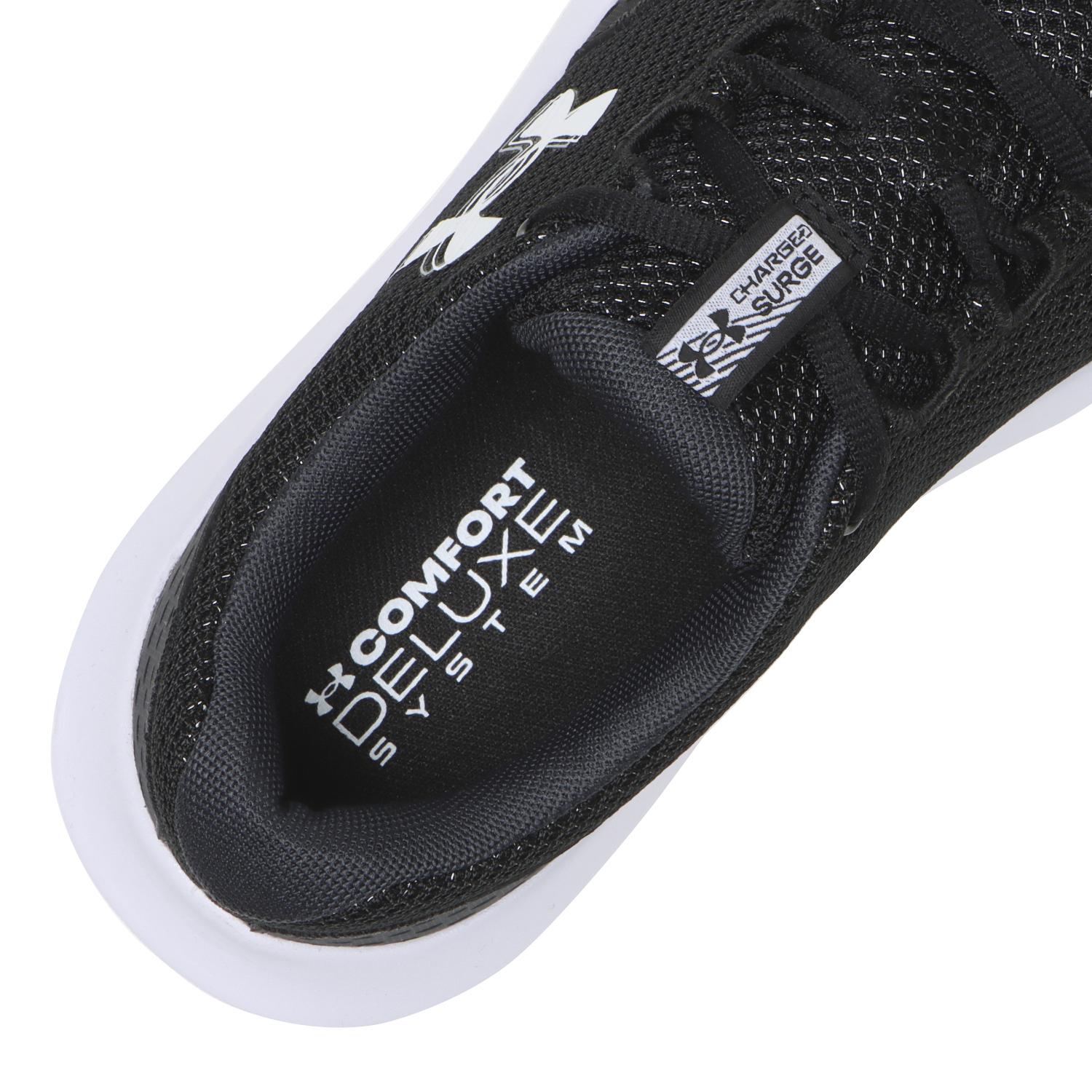 レディース 【UNDER ARMOUR】 アンダーアーマー W UA W Charged Surge 4 WIDE サージ4エクストラワイド 3028571 101WHT/DSG/MSV 001BLK/ANC/WHT