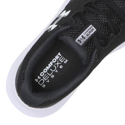 レディース 【UNDER ARMOUR】 アンダーアーマー W UA W Charged Surge 4 WIDE サージ4エクストラワイド 3028571 101WHT/DSG/MSV 001BLK/ANC/WHT