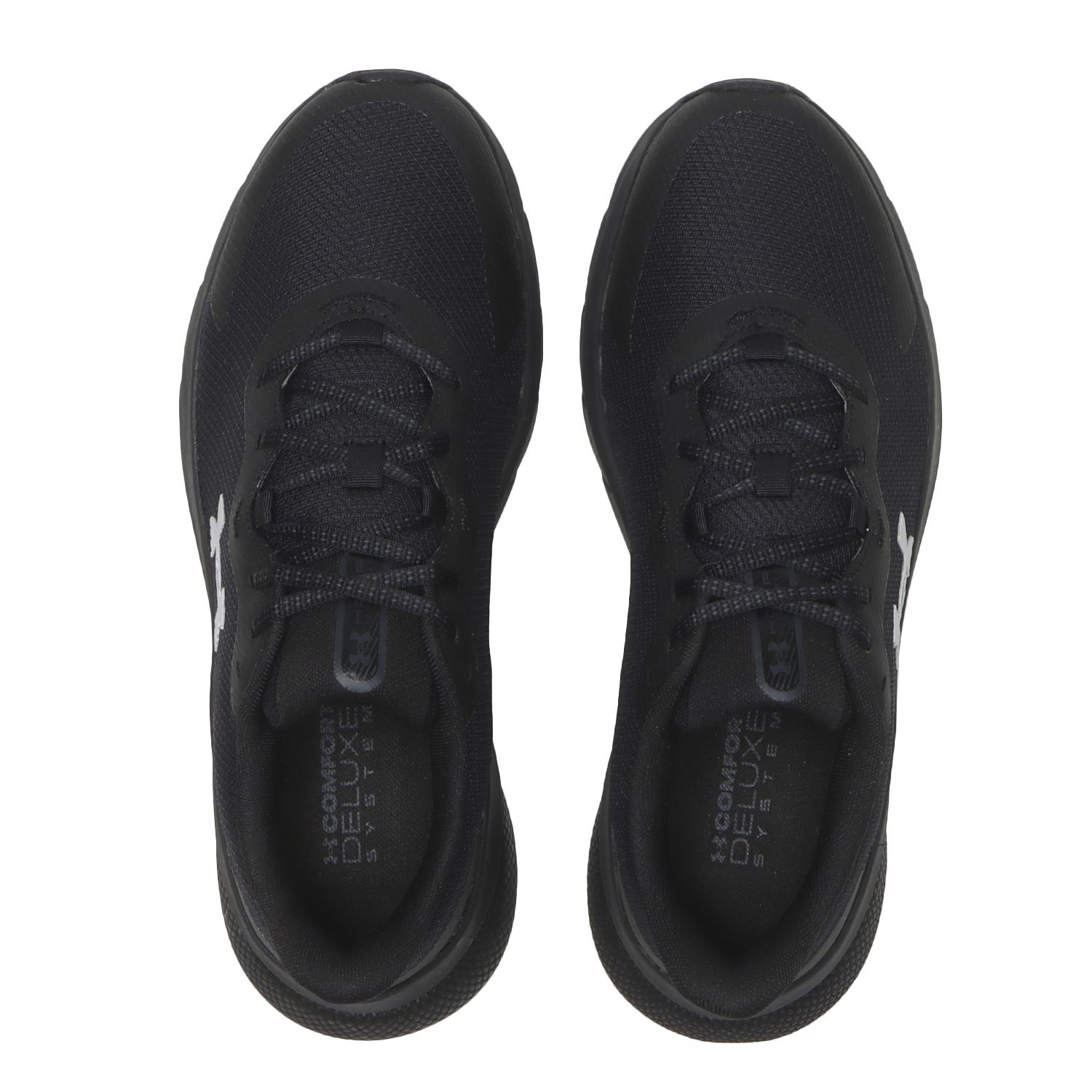 【UNDER ARMOUR】 アンダーアーマー M UA HOVR Turbulence 2 RS タービュランス2アールエス 3028751 ABC-MART限定 001BLK/BLK/RLT 001BLK/BLK/RLT