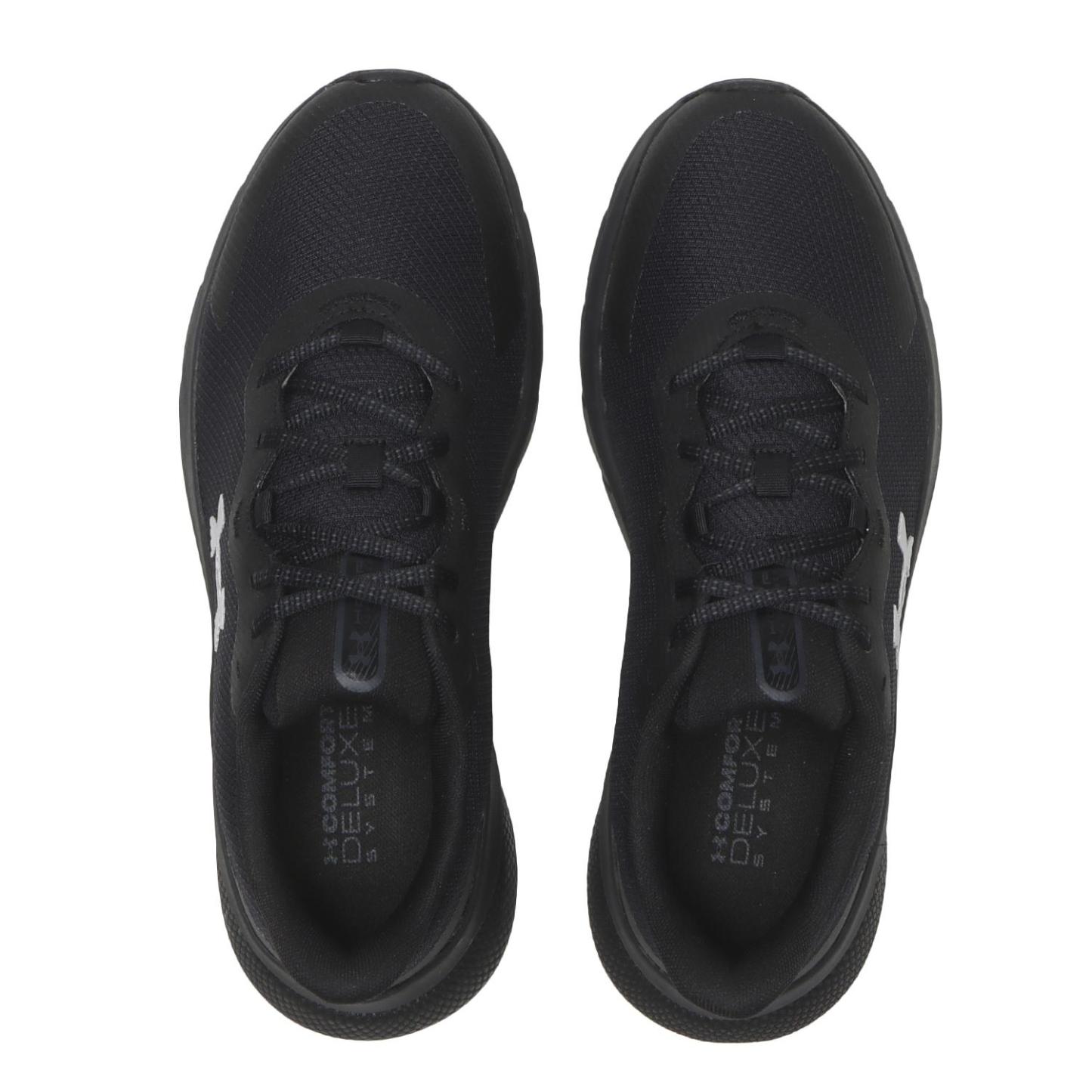 【UNDER ARMOUR】 アンダーアーマー M UA HOVR Turbulence 2 RS タービュランス2アールエス 3028751 ABC-MART限定 001BLK/BLK/RLT 001BLK/BLK/RLT
