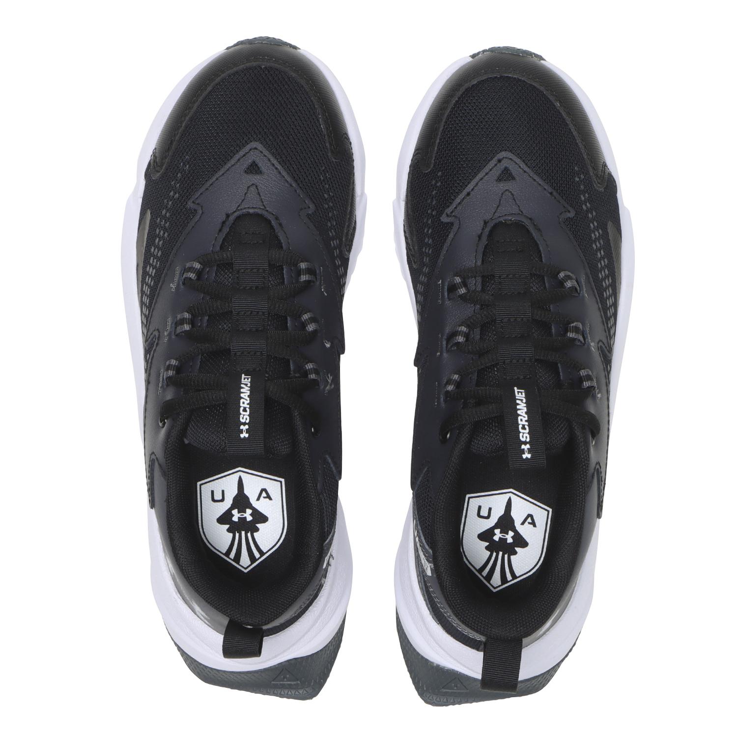 ジュニア 【UNDER ARMOUR】 アンダーアーマー U225-245 UA BGS Scramjet 6 スクラムジェット6 3027691 001BLK/CRO/WHT 001BLK/CRO/WHT