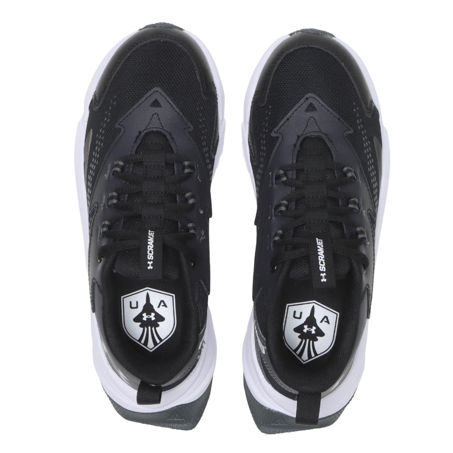 ジュニア 【UNDER ARMOUR】 アンダーアーマー U225-245 UA BGS Scramjet 6 スクラムジェット6 3027691 001BLK/CRO/WHT 001BLK/CRO/WHT