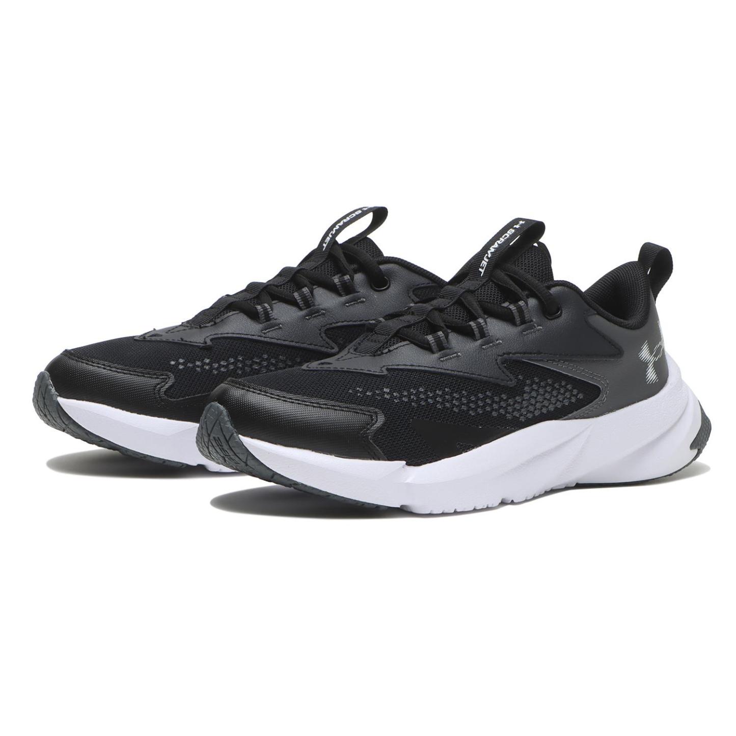 ジュニア 【UNDER ARMOUR】 アンダーアーマー U225-245 UA BGS Scramjet 6 スクラムジェット6 3027691 001BLK/CRO/WHT 001BLK/CRO/WHT