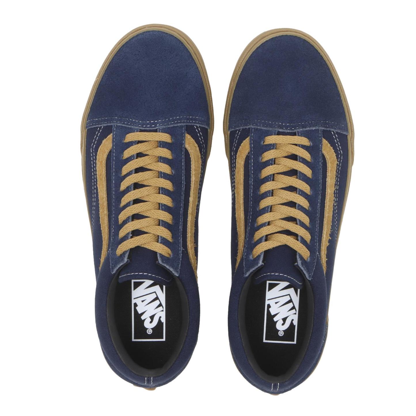 【VANS】 ヴァンズ OLD SKOOL オールドスクール V36CF GUM GREEN/GUM NAVY/GUM