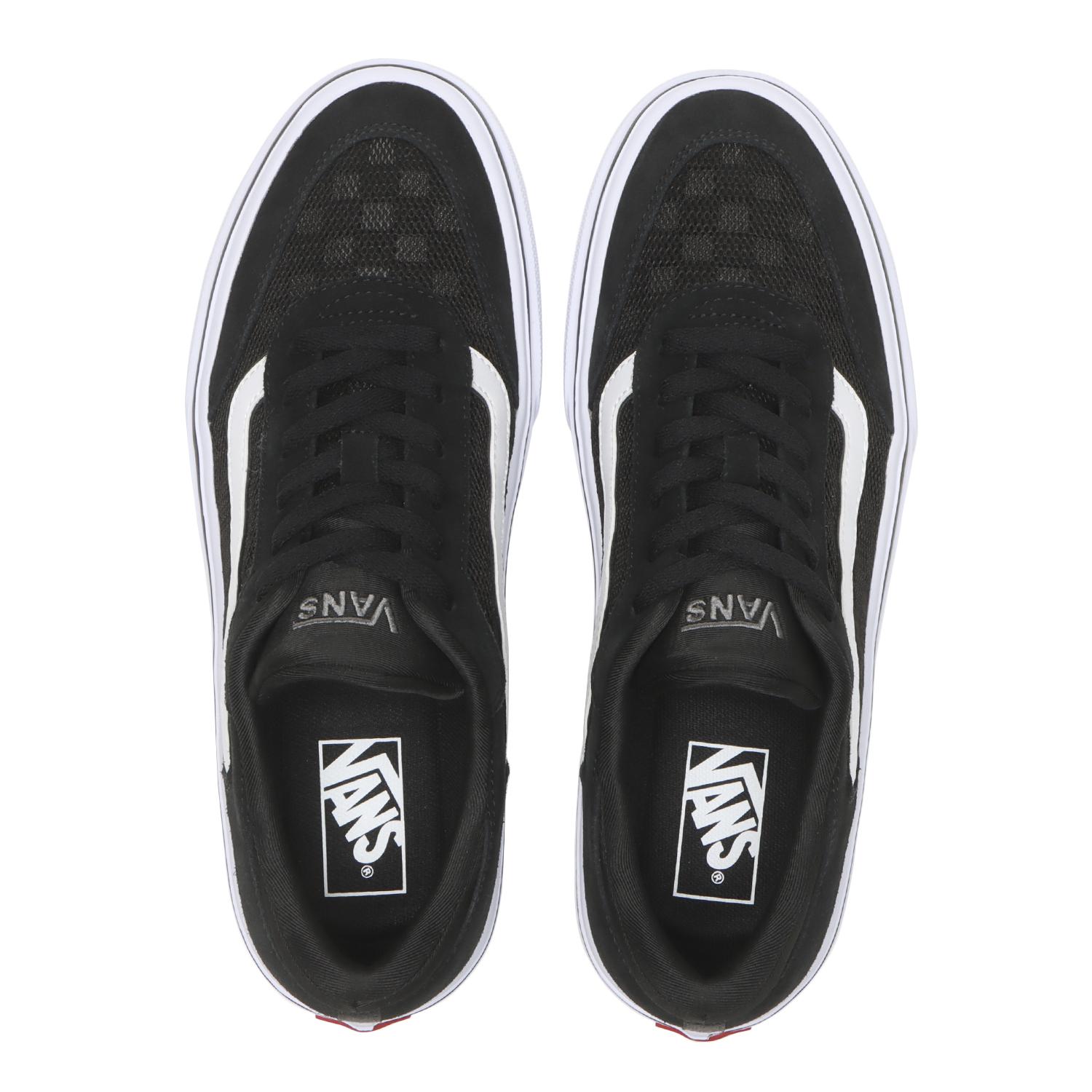 【VANS】 ヴァンズ SCLIPT スクリプト V3854 M.CHK BLACK/WHITE BLACK/WHITE