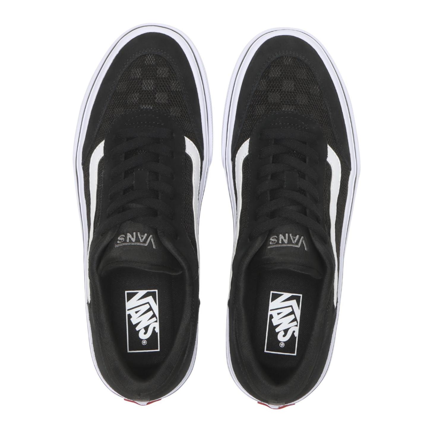 【VANS】 ヴァンズ SCLIPT スクリプト V3854 M.CHK BLACK/WHITE BLACK/WHITE