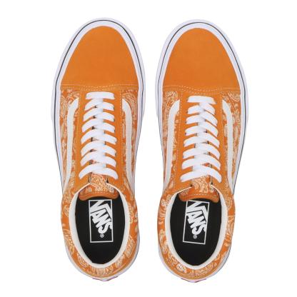 【VANS】 ヴァンズ OLD SKOOL LITE オールドスクール ライト V36 LITE PSLY ORANGE/WHITE ORANGE/WHITE