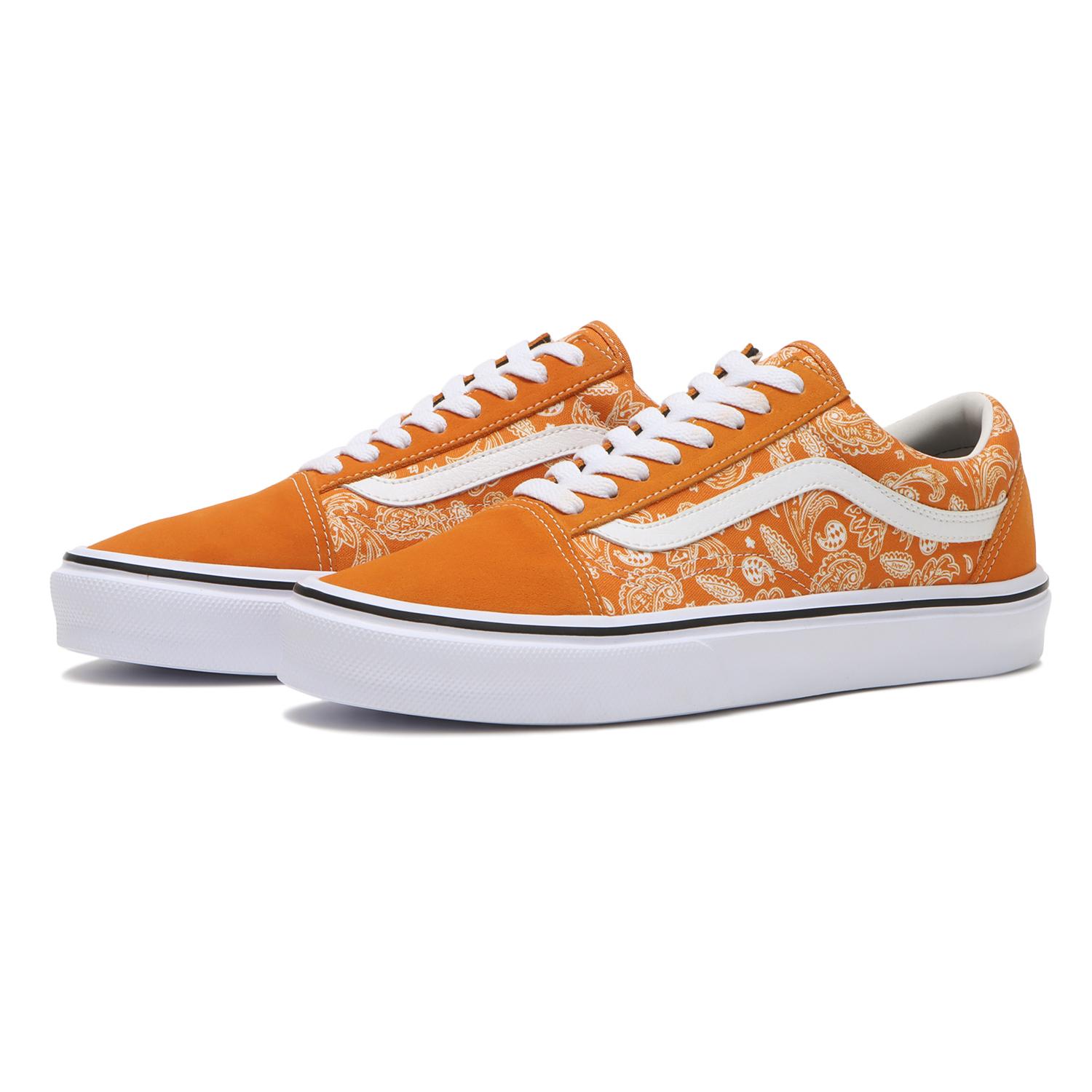 【VANS】 ヴァンズ OLD SKOOL LITE オールドスクール ライト V36 LITE PSLY ORANGE/WHITE ORANGE/WHITE