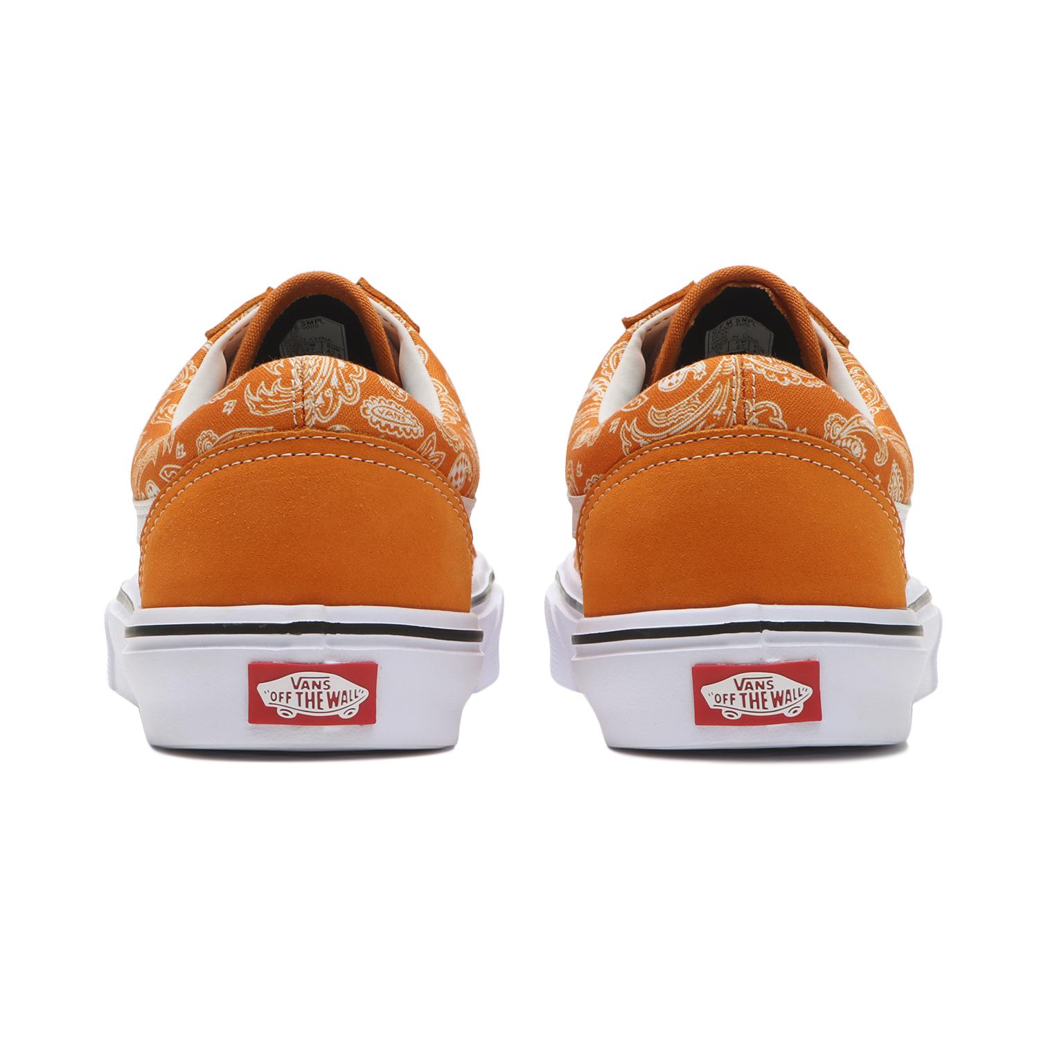 【VANS】 ヴァンズ OLD SKOOL LITE オールドスクール ライト V36 LITE PSLY ORANGE/WHITE ORANGE/WHITE