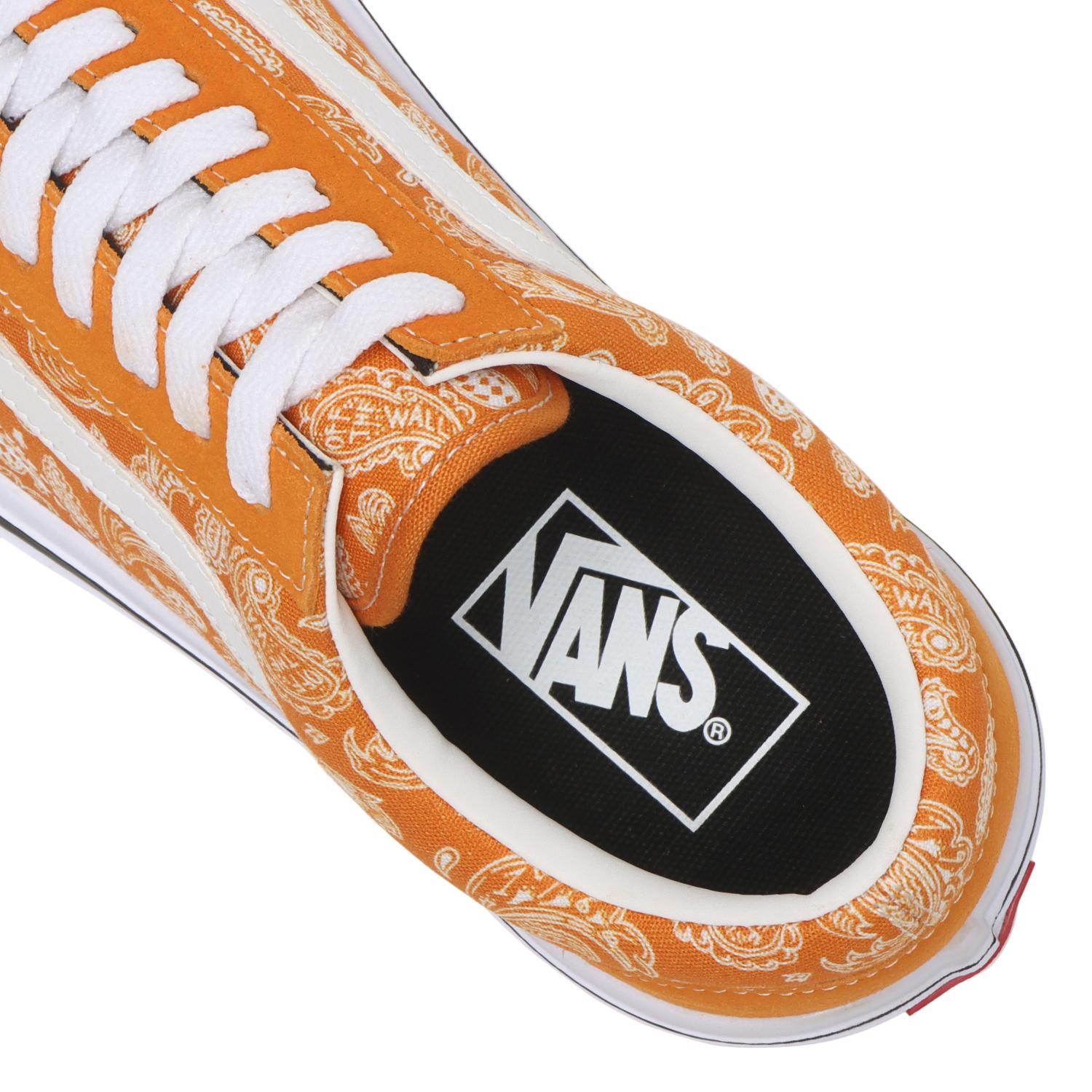 【VANS】 ヴァンズ OLD SKOOL LITE オールドスクール ライト V36 LITE PSLY ORANGE/WHITE ORANGE/WHITE