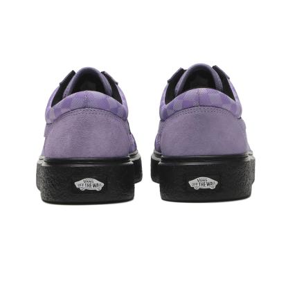 【VANS】 ヴァンズ OLD SKOOL CRP オールドスクール CRP V36 CRP CHK GREEN/BLACK PURPLE/BLACK