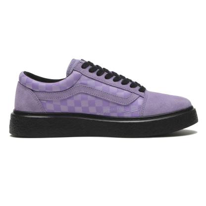 【VANS】 ヴァンズ OLD SKOOL CRP オールドスクール CRP V36 CRP CHK GREEN/BLACK PURPLE/BLACK