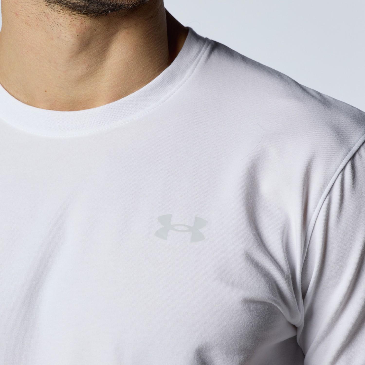 【UNDER ARMOUR】 アンダーアーマー M PERFORMANCE COTTON SS TEE ショートスリーブ 1384805 001BLK 100WHT