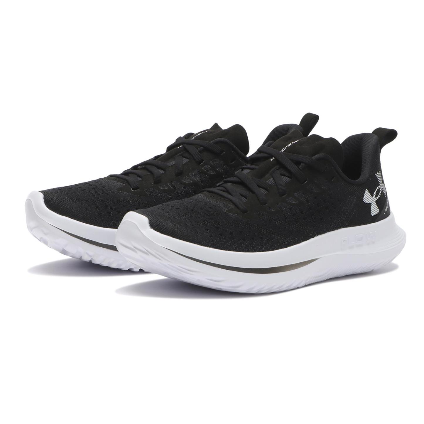 【UNDER ARMOUR】 アンダーアーマー W UA Velociti 4 ベロシティ4 3027586 001BLK/ANC/WHT 001BLK/ANC/WHT
