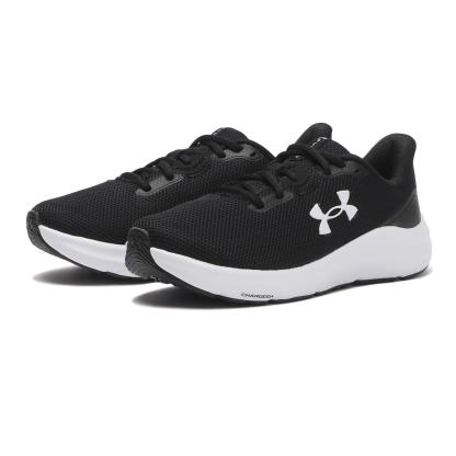 【UNDER ARMOUR】 アンダーアーマー W UA Charged Pursuit 4 チャージドパスート4 3028261 ABC-MART限定 001BLK/BLK/WHT 001BLK/BLK/WHT