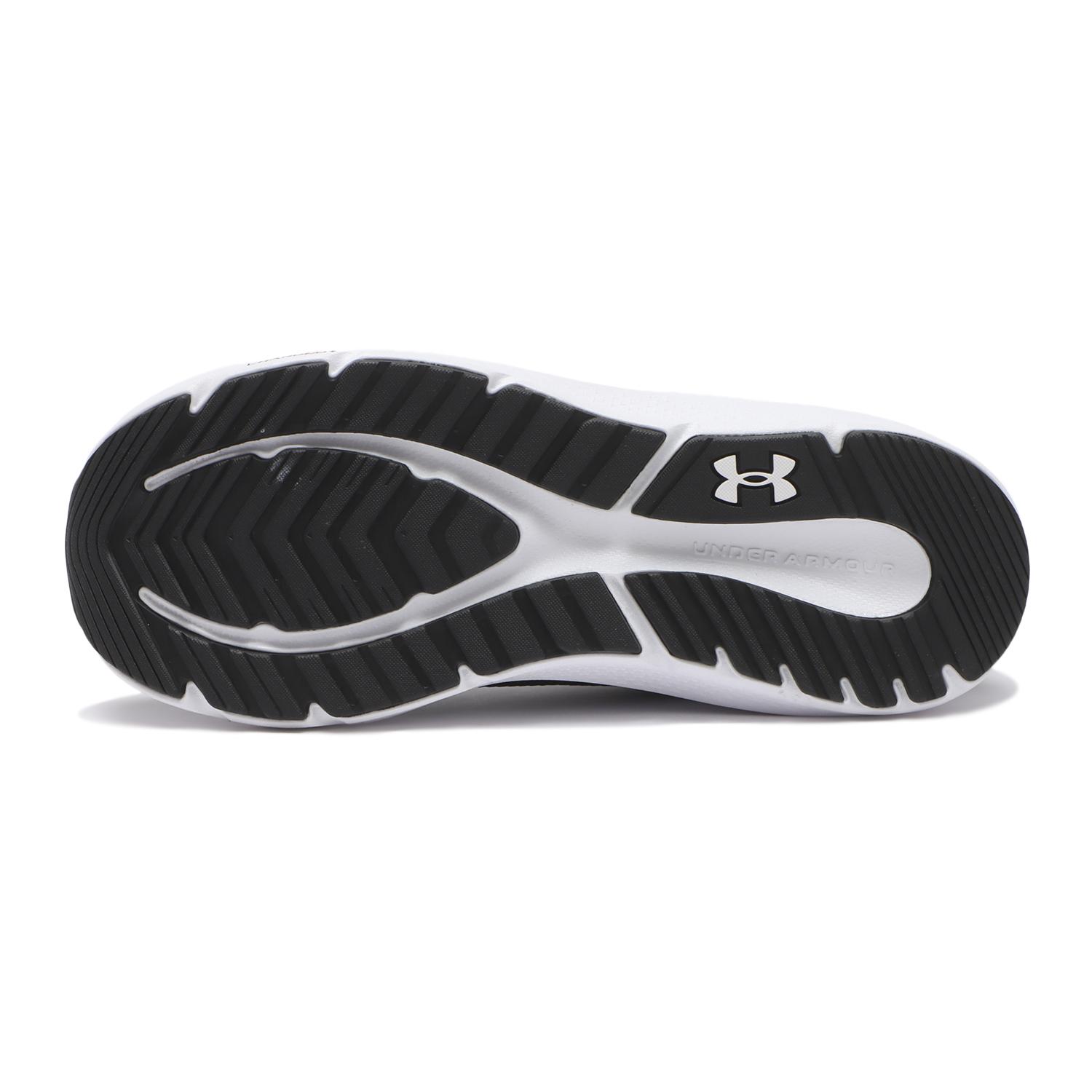 【UNDER ARMOUR】 アンダーアーマー W UA Charged Pursuit 4 チャージドパスート4 3028261 ABC-MART限定 001BLK/BLK/WHT 001BLK/BLK/WHT