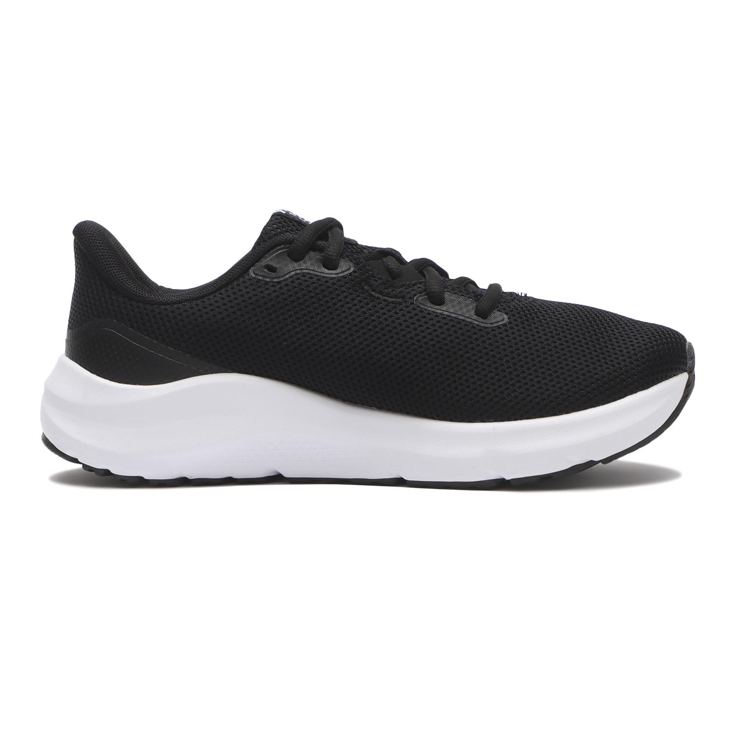 【UNDER ARMOUR】 アンダーアーマー W UA Charged Pursuit 4 チャージドパスート4 3028261 ABC-MART限定 001BLK/BLK/WHT 001BLK/BLK/WHT