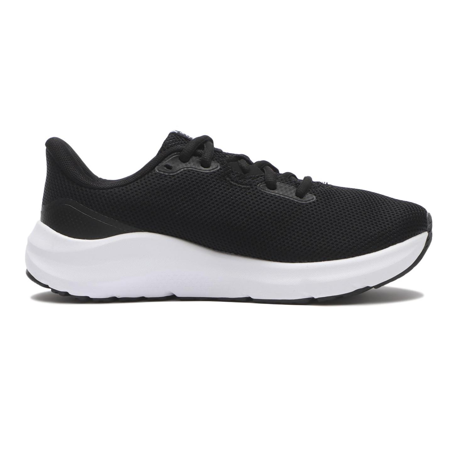 【UNDER ARMOUR】 アンダーアーマー W UA Charged Pursuit 4 チャージドパスート4 3028261 ABC-MART限定 001BLK/BLK/WHT 001BLK/BLK/WHT