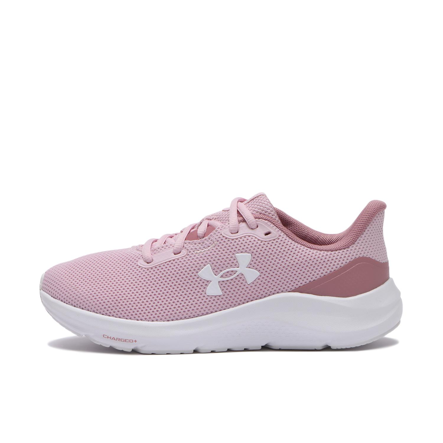 【UNDER ARMOUR】 アンダーアーマー W UA Charged Pursuit 4 チャージドパスート4 3028261 ABC-MART限定 001BLK/BLK/WHT 647PMP/PEX/WHT