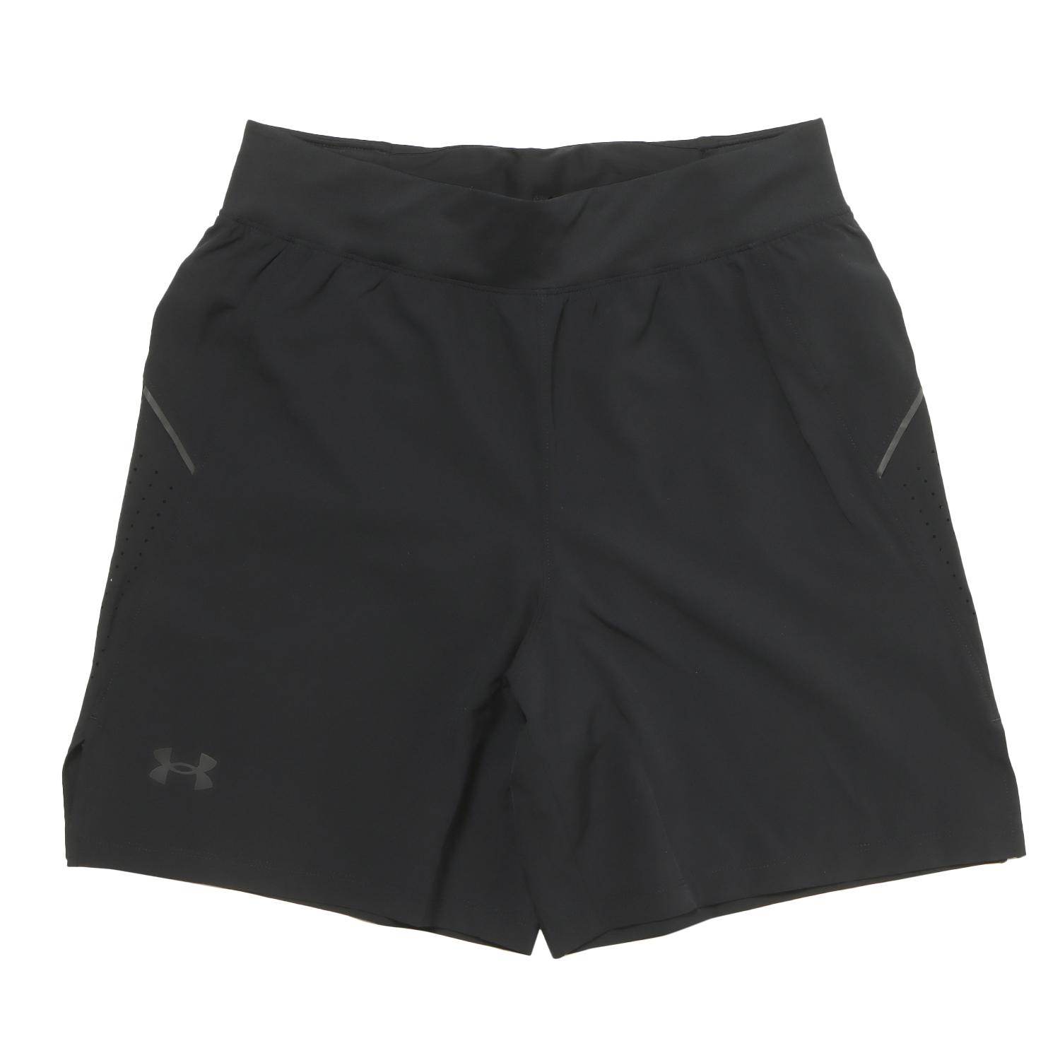 【UNDER ARMOUR】 アンダーアーマー M LAUNCH PRO 7 INCH SHORTS ショートパンツ 1376508 001BLK/BLK/RLT 001BLK/BLK/RLT