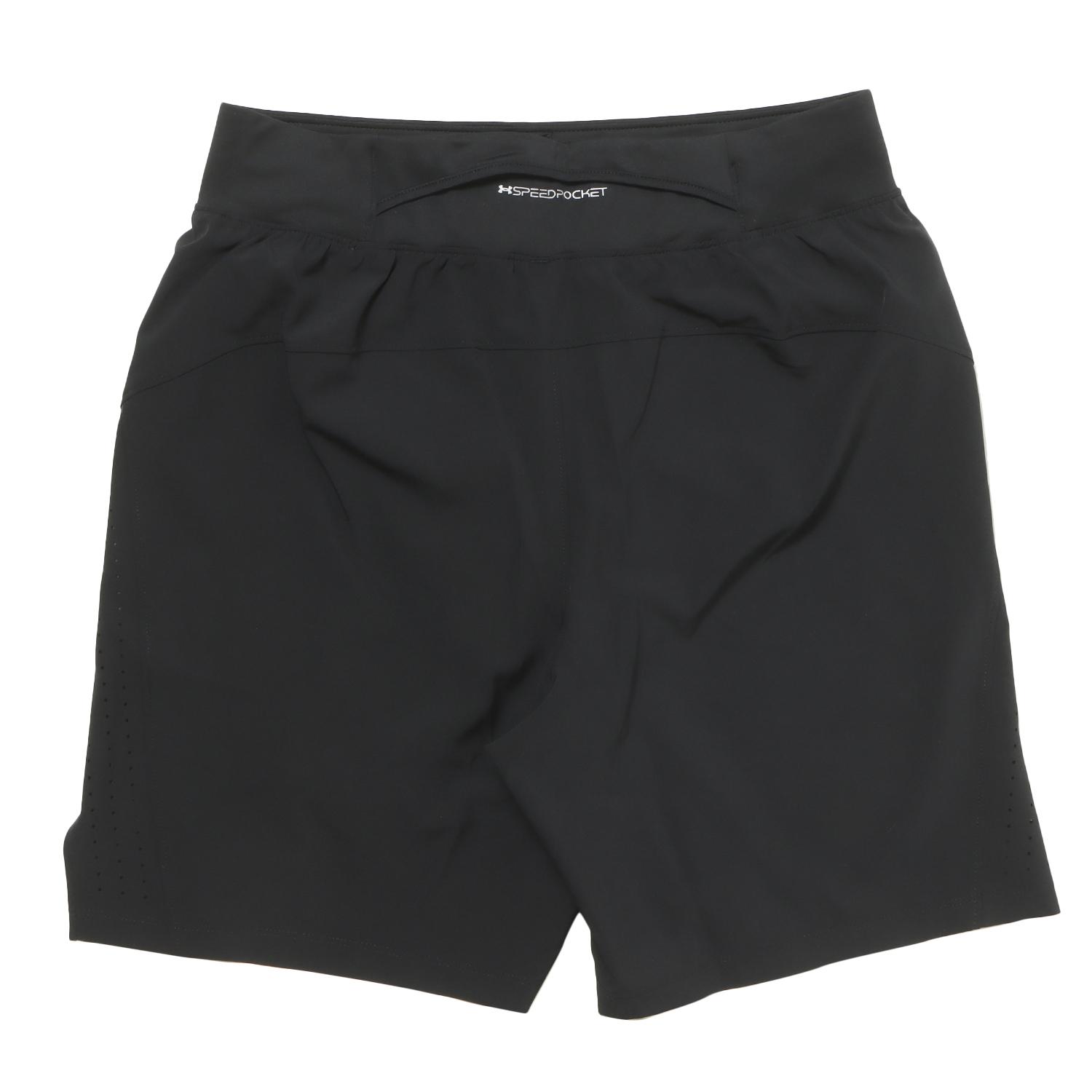 【UNDER ARMOUR】 アンダーアーマー M LAUNCH PRO 7 INCH SHORTS ショートパンツ 1376508 001BLK/BLK/RLT 001BLK/BLK/RLT