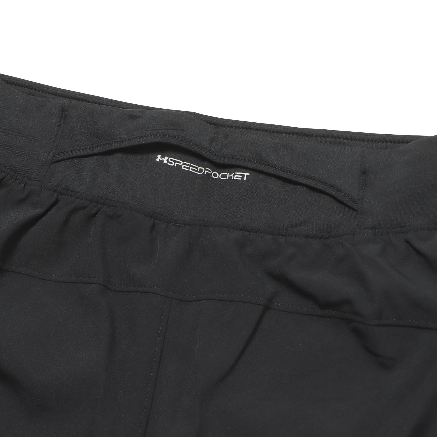【UNDER ARMOUR】 アンダーアーマー M LAUNCH PRO 7 INCH SHORTS ショートパンツ 1376508 001BLK/BLK/RLT 001BLK/BLK/RLT