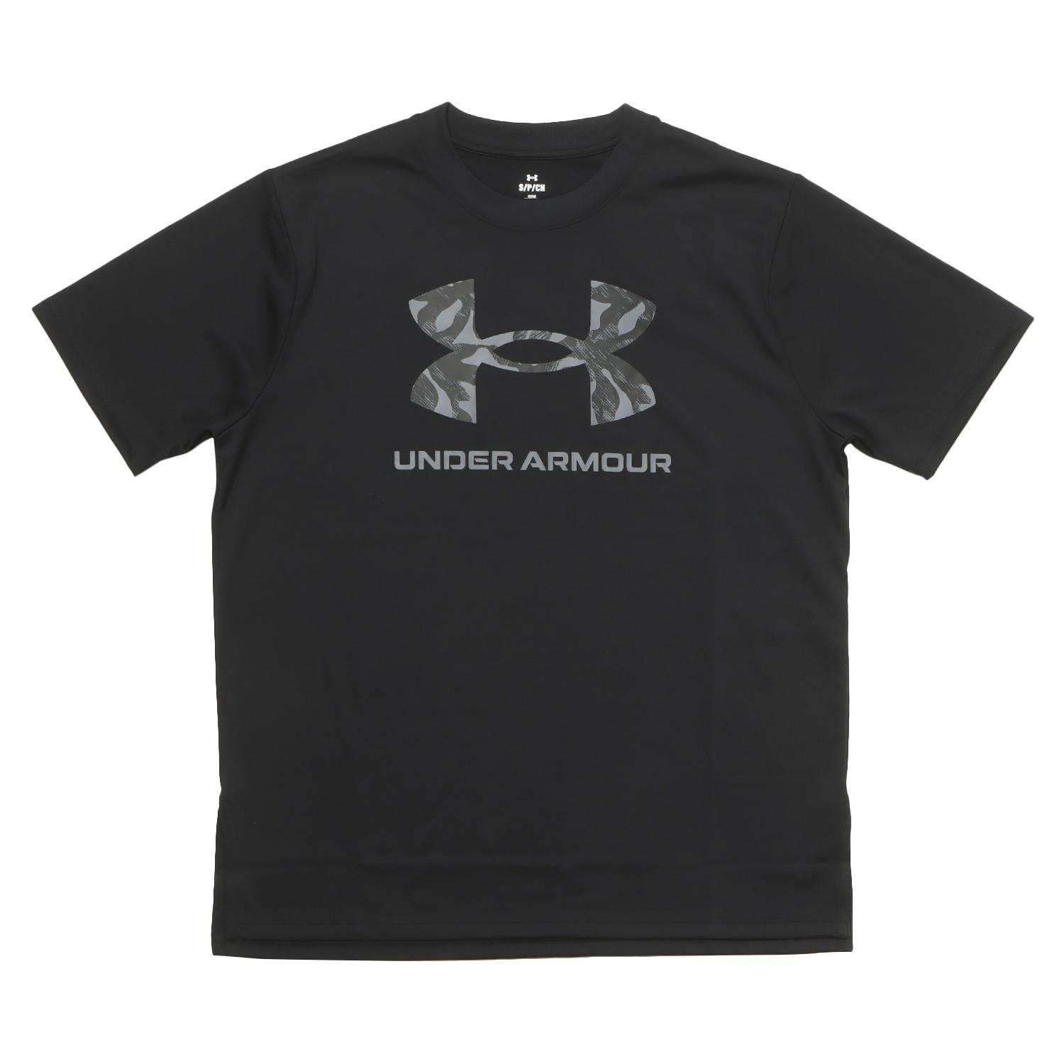 【UNDER ARMOUR】 アンダーアーマー W TECH OVERSIZE SS T-SHIRT ショートスリーブ 6001329 100WHT 001BLK