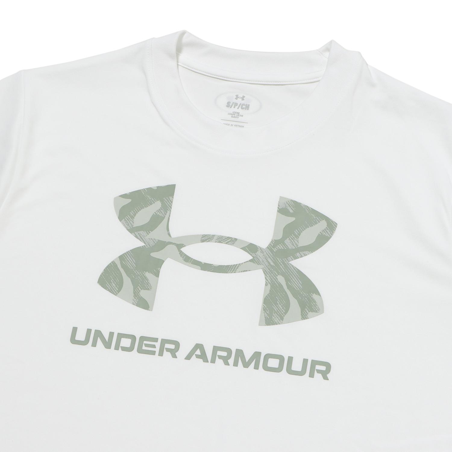 【UNDER ARMOUR】 アンダーアーマー W TECH OVERSIZE SS T-SHIRT ショートスリーブ 6001329 100WHT 100WHT