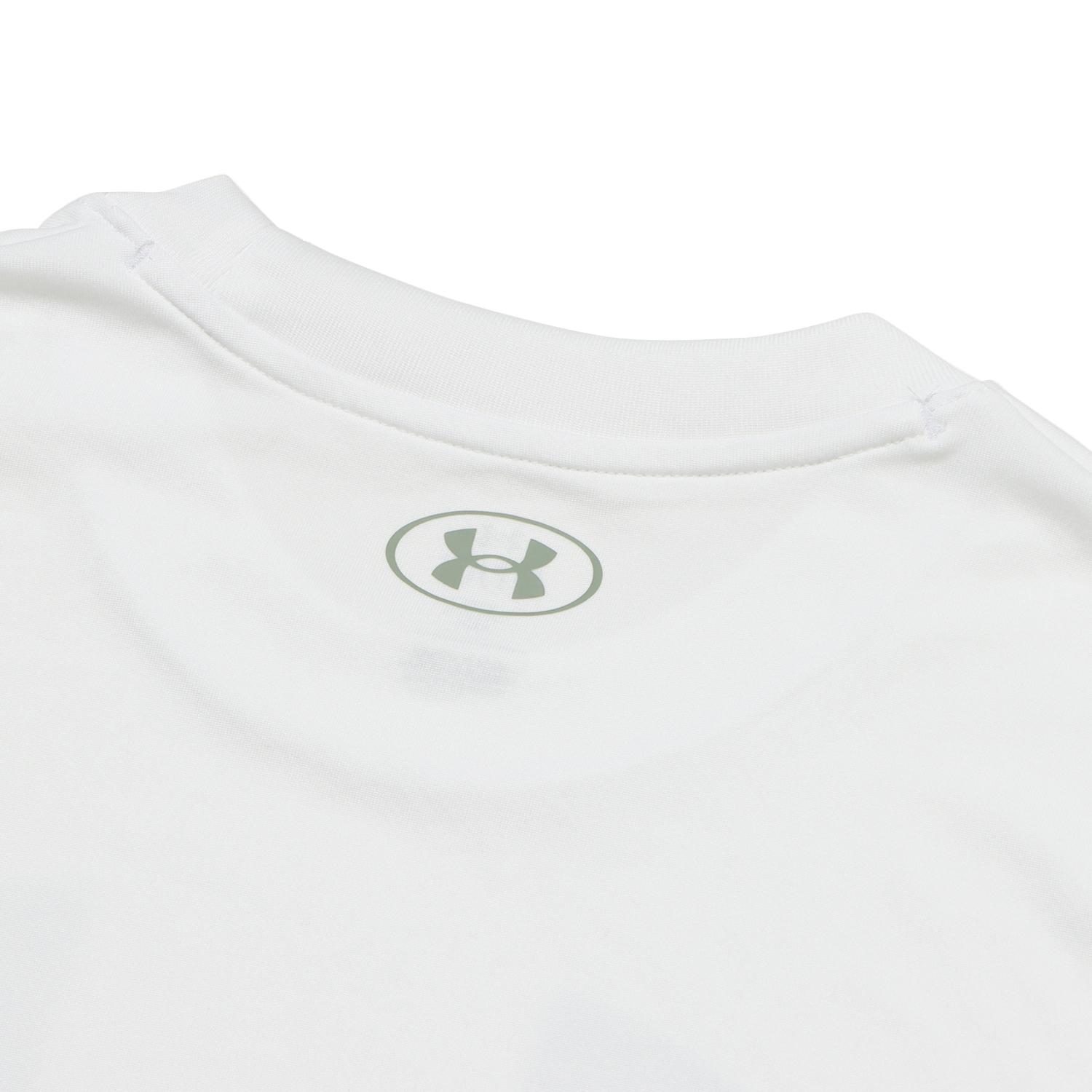 【UNDER ARMOUR】 アンダーアーマー W TECH OVERSIZE SS T-SHIRT ショートスリーブ 6001329 100WHT 100WHT
