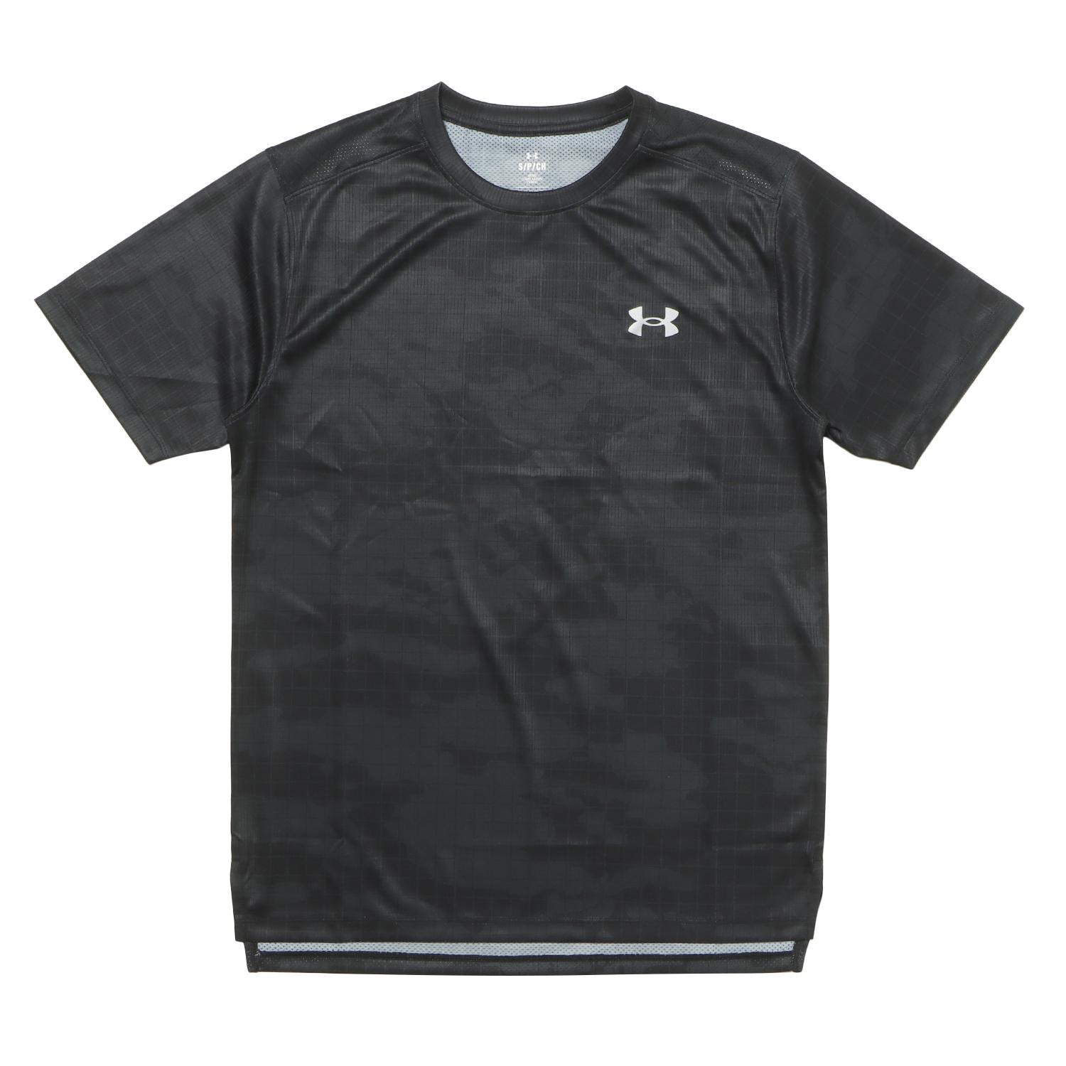 【UNDER ARMOUR】 アンダーアーマー M SPEED STRIDE PRI SS T-SHIRT ショートスリーブ 6001552 001BLK 001BLK