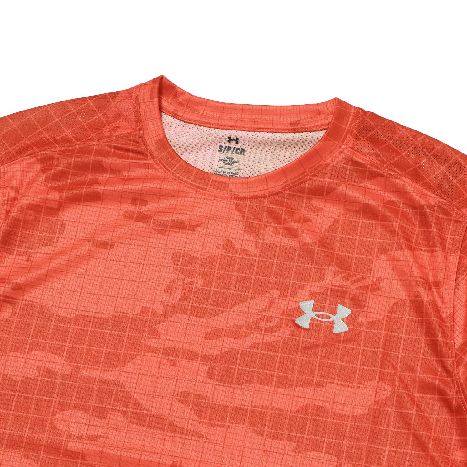 【UNDER ARMOUR】 アンダーアーマー M SPEED STRIDE PRI SS T-SHIRT ショートスリーブ 6001552 001BLK 847FIR
