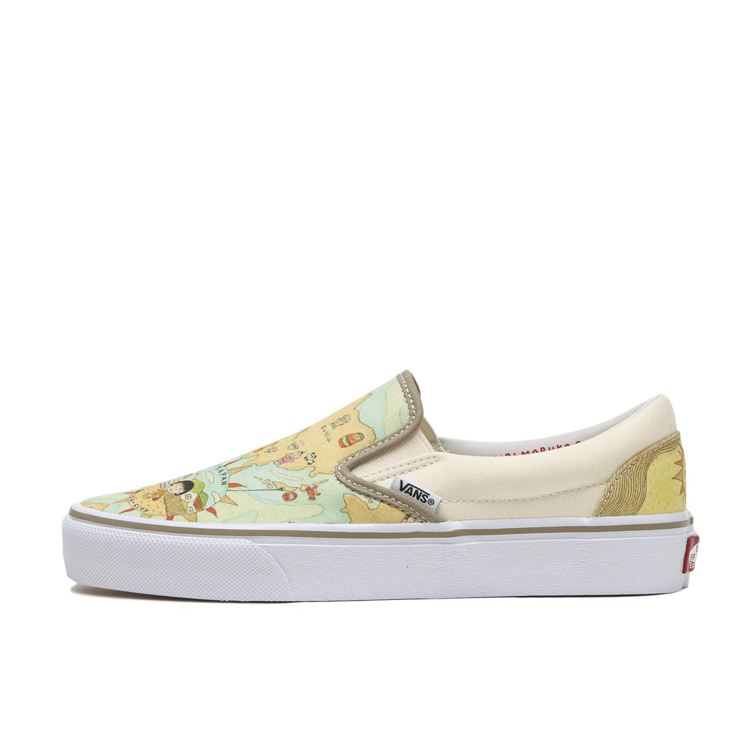 【VANS】 ヴァンズ SLIP ON スリッポン V98CF MARUKO CHIZU/NATURAL CHIZU/NATURAL