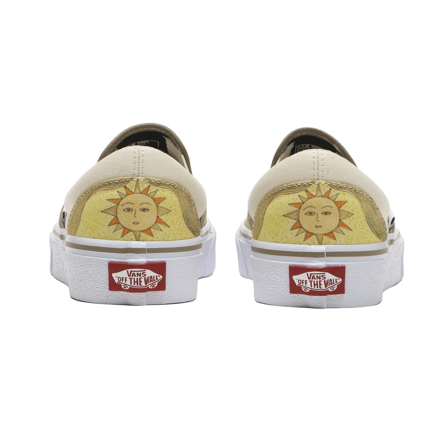 【VANS】 ヴァンズ SLIP ON スリッポン V98CF MARUKO CHIZU/NATURAL CHIZU/NATURAL